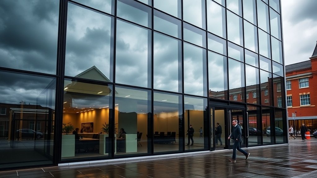 Commercial Glazing Shreding Green