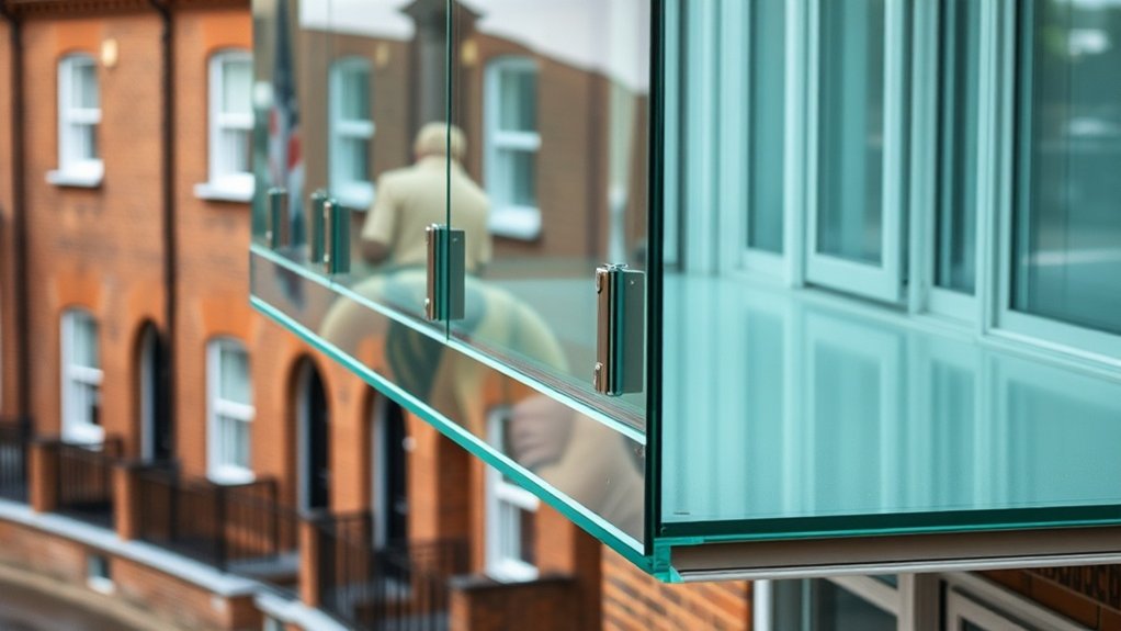 Glass Balcony Installation Iver