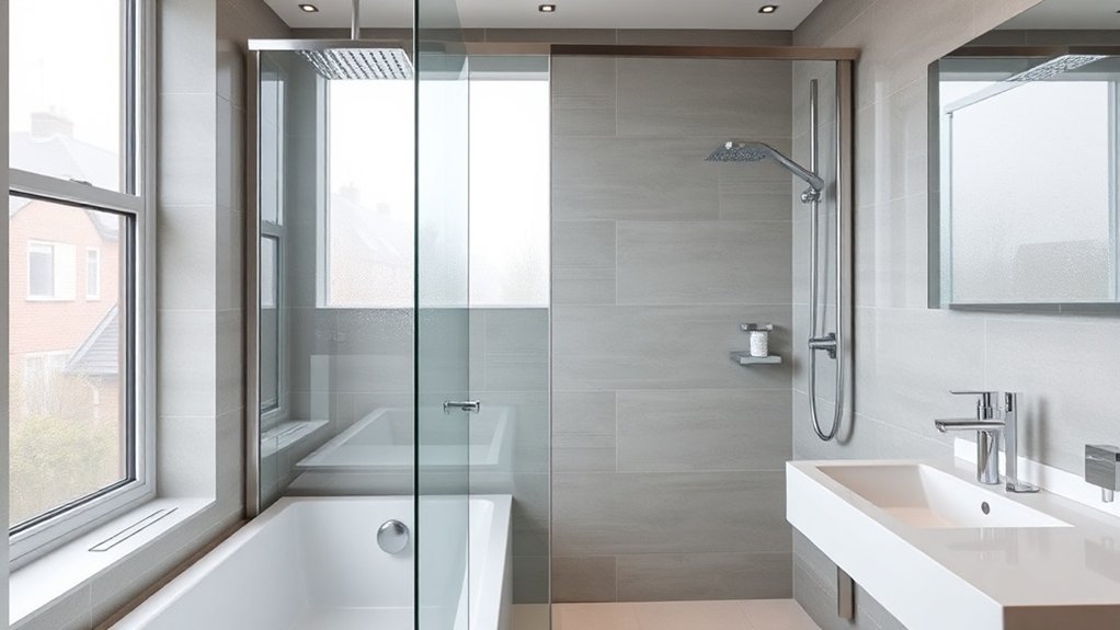 Semi-Frameless Shower Screens Iver