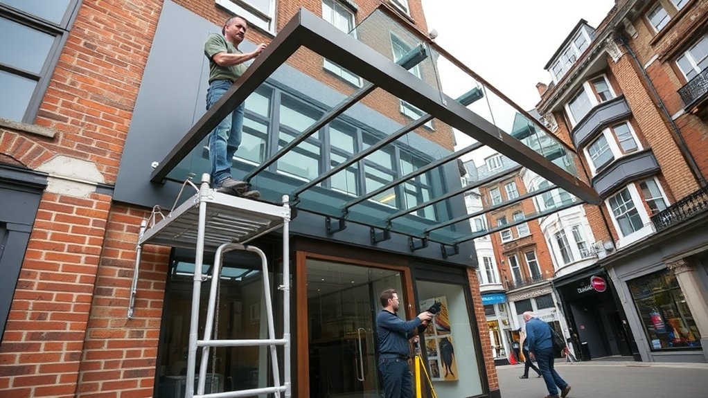 Shopfront Canopy Iver